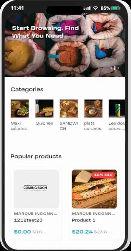 eCommerce Mobile App