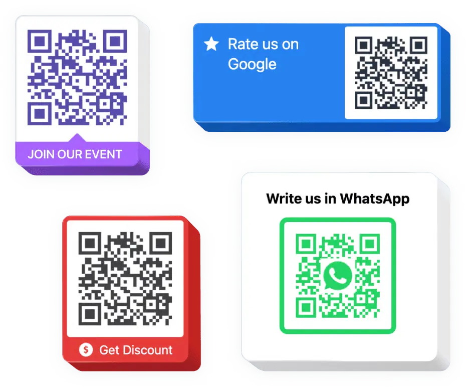 QR Code Generator Widget Dashboard