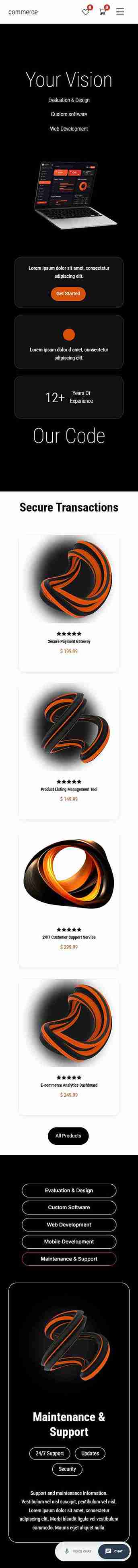 eCommerce Mobile App