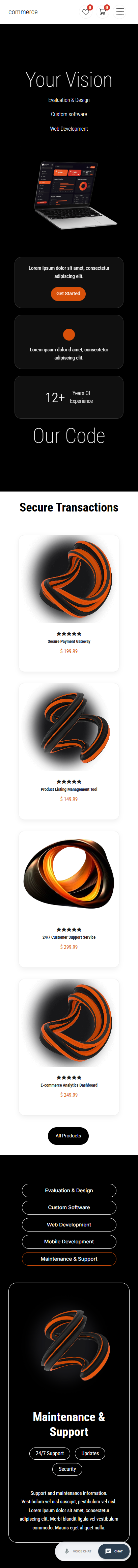 eCommerce Mobile App