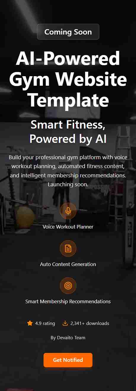Gym Mobile App