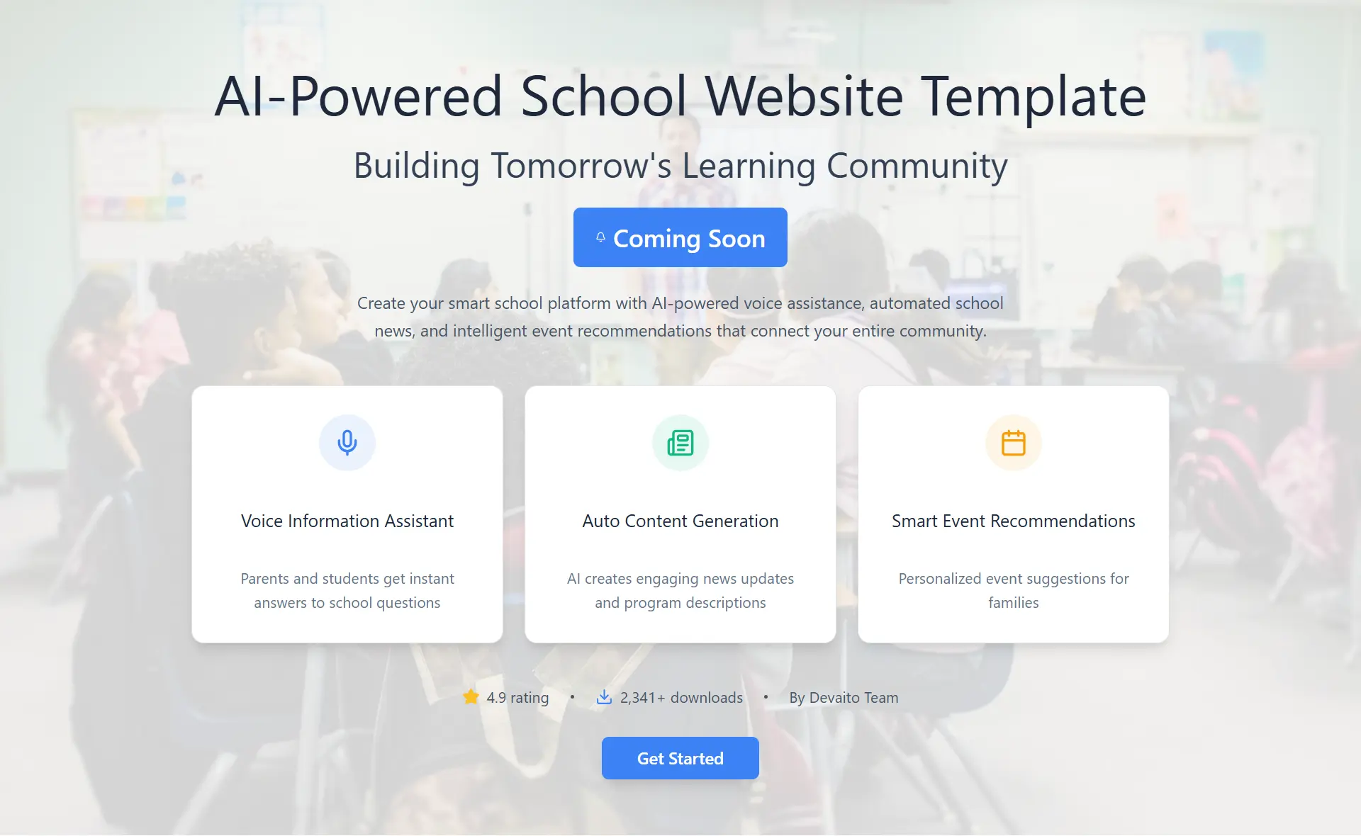 School Website Template