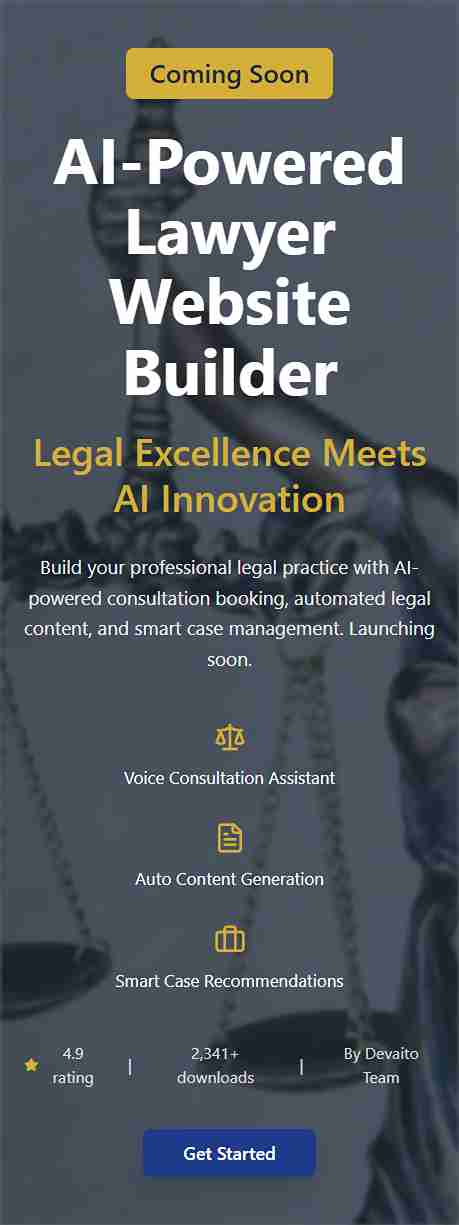 Lawyer Mobile App