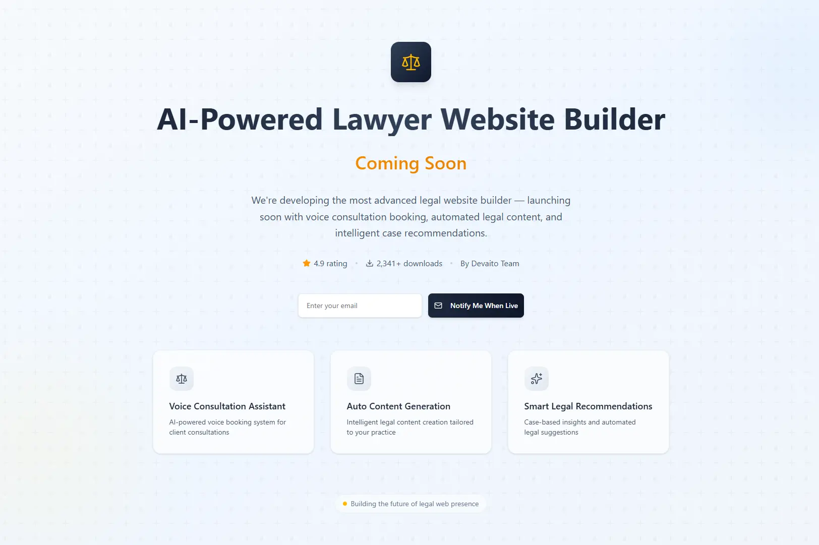 Lawyer Website Builder