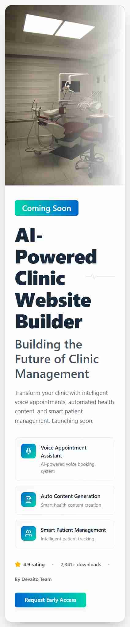 Clinic Mobile App