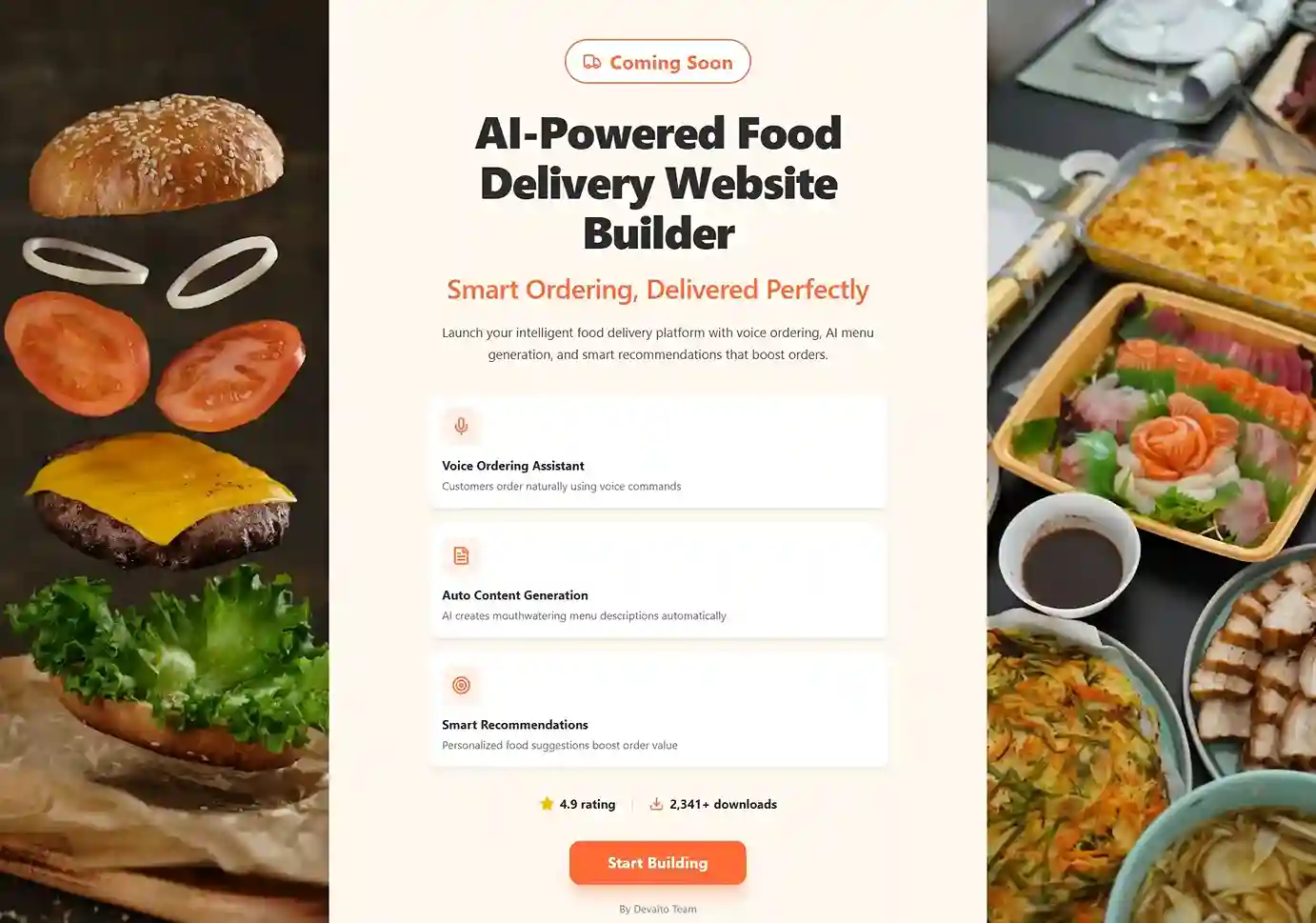 Food Delivery Website Builder