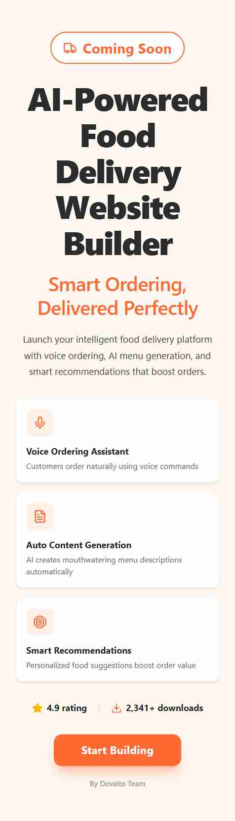 Food Delivery Mobile App