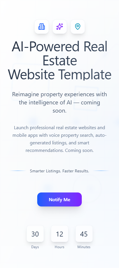 Real Estate Mobile App