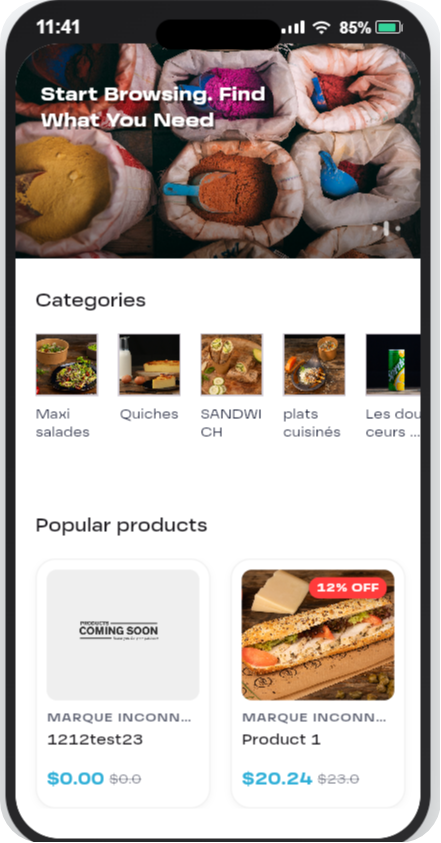 Fashion Store Mobile App