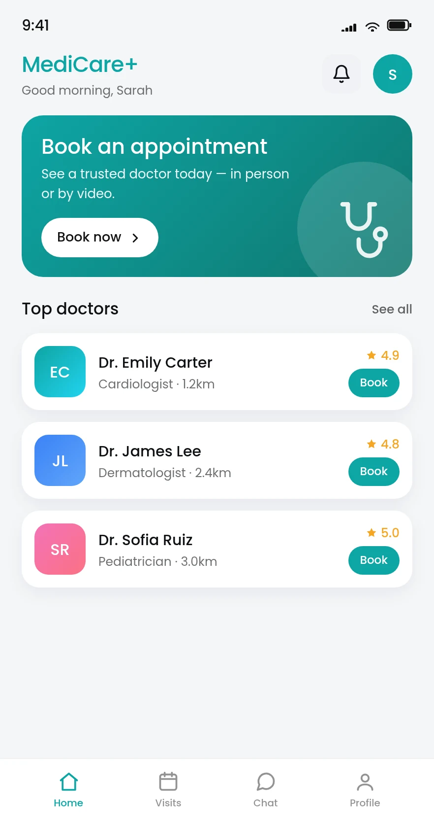 Aplikasi mobile untuk janji dokter