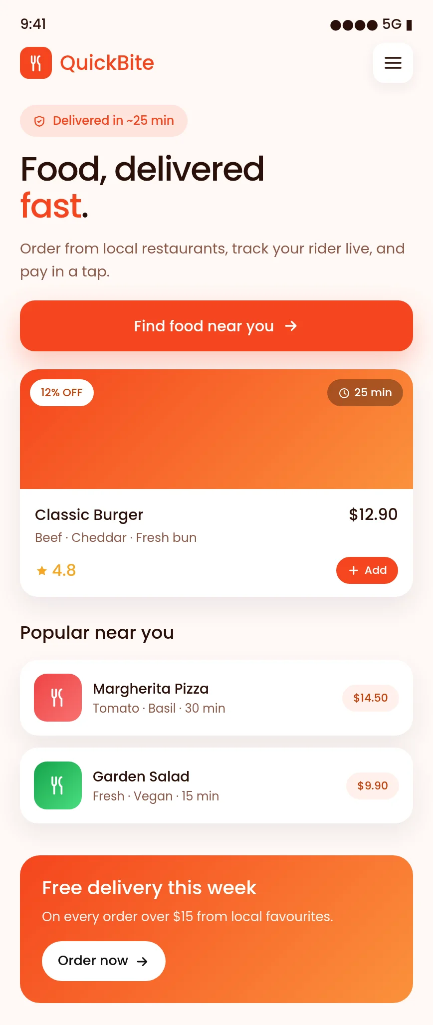 Aplikasi Mobile Antar Makanan