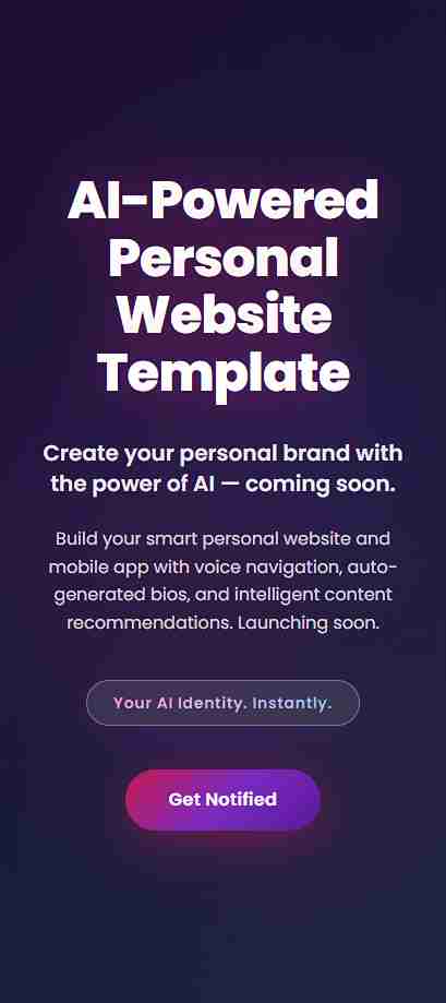 Aplikasi Mobile Personal