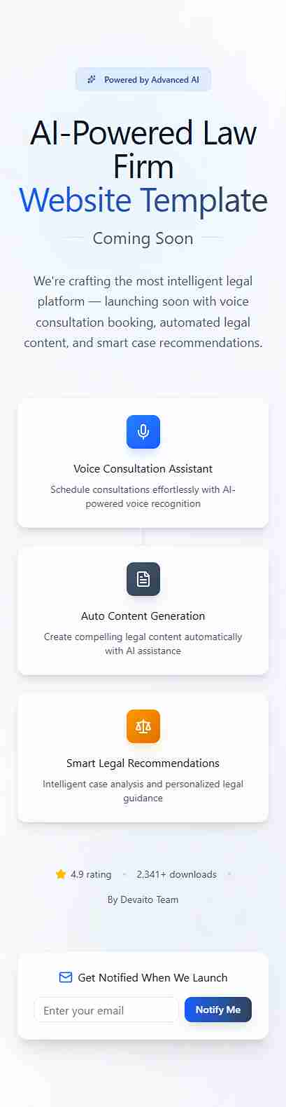 Aplikasi Mobile Kantor Hukum