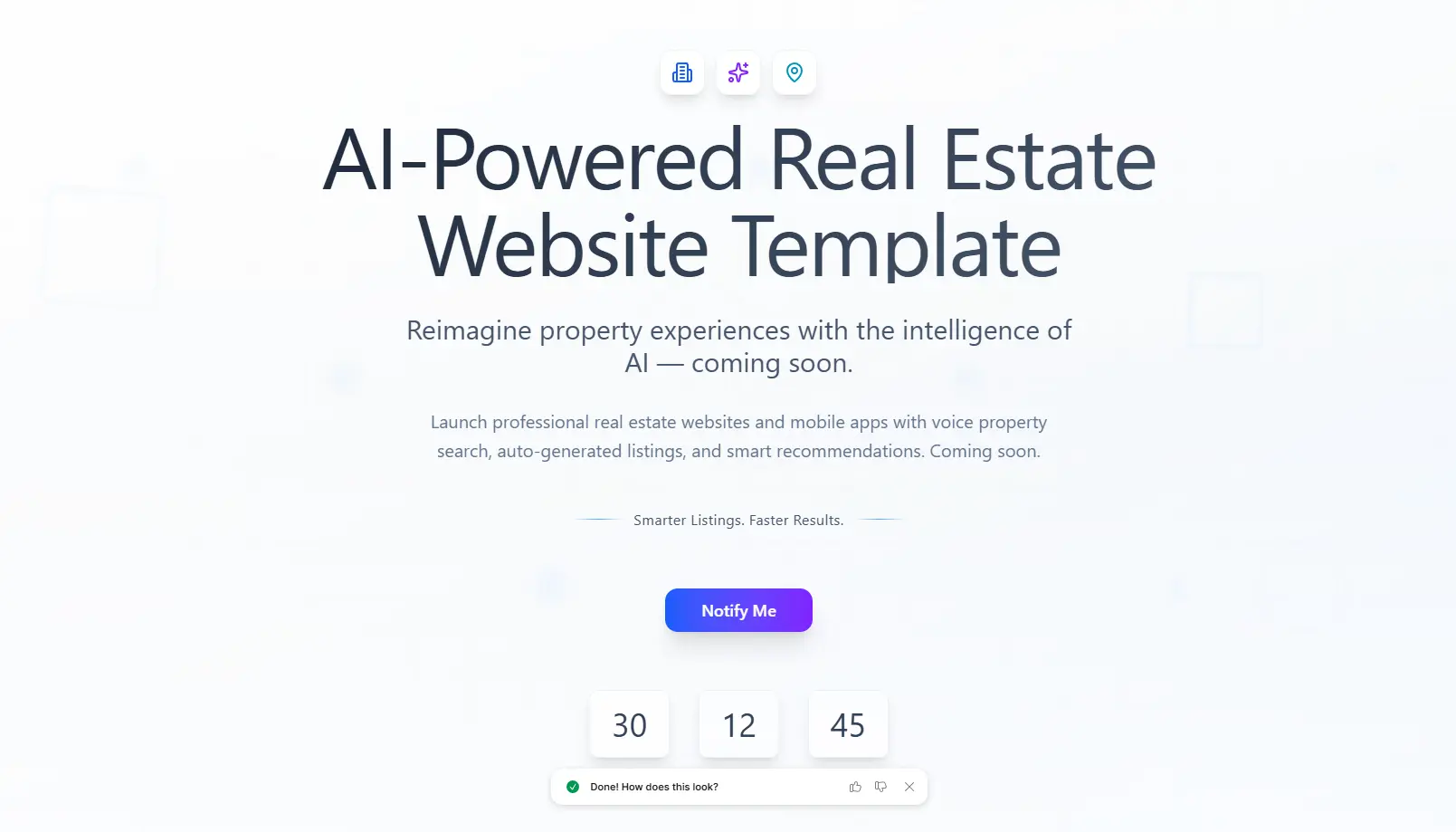 Template Website Properti